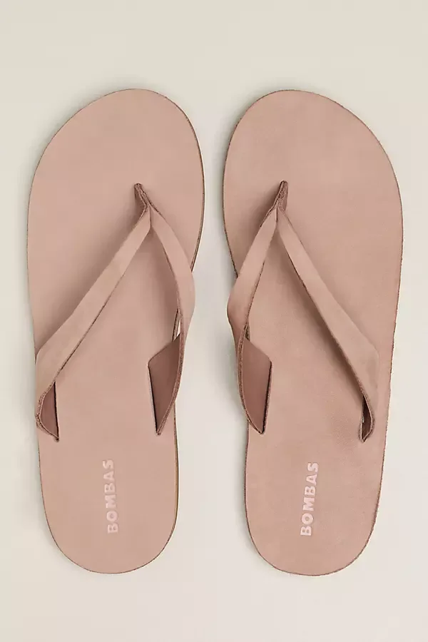 Sunrise Leather Flip Flops by Bombas