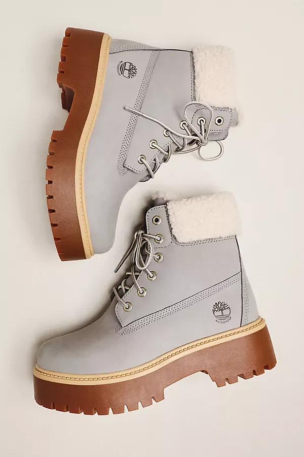Stone Street Mid Lace Up Boots by Timberland
