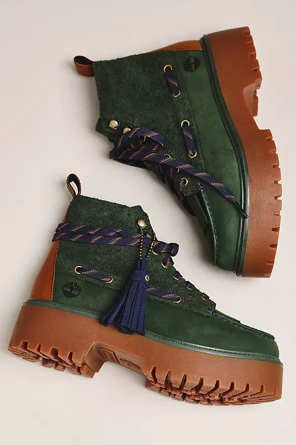 Stone Street Platform Boots by Timberland