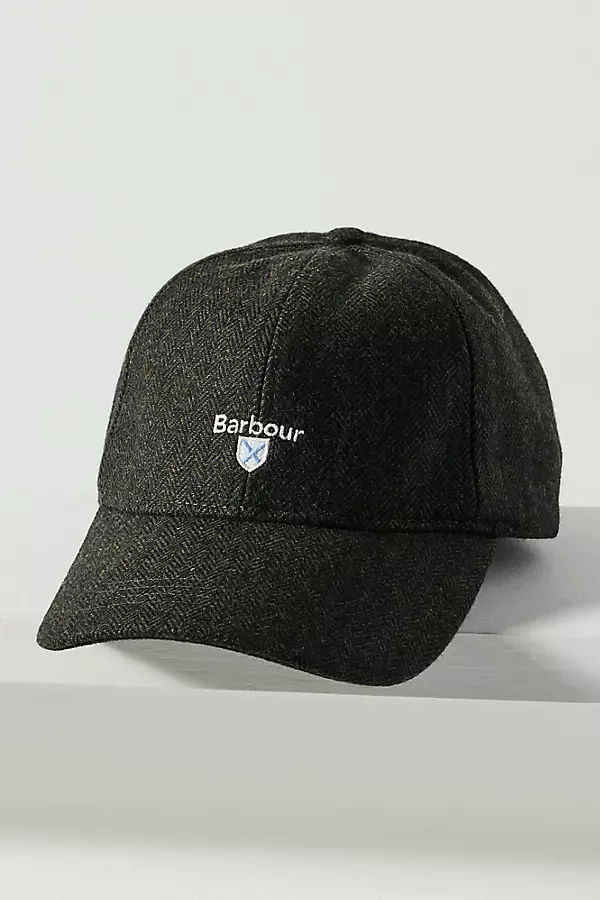 Burlow Wool Blend Baseball Cap by Barbour