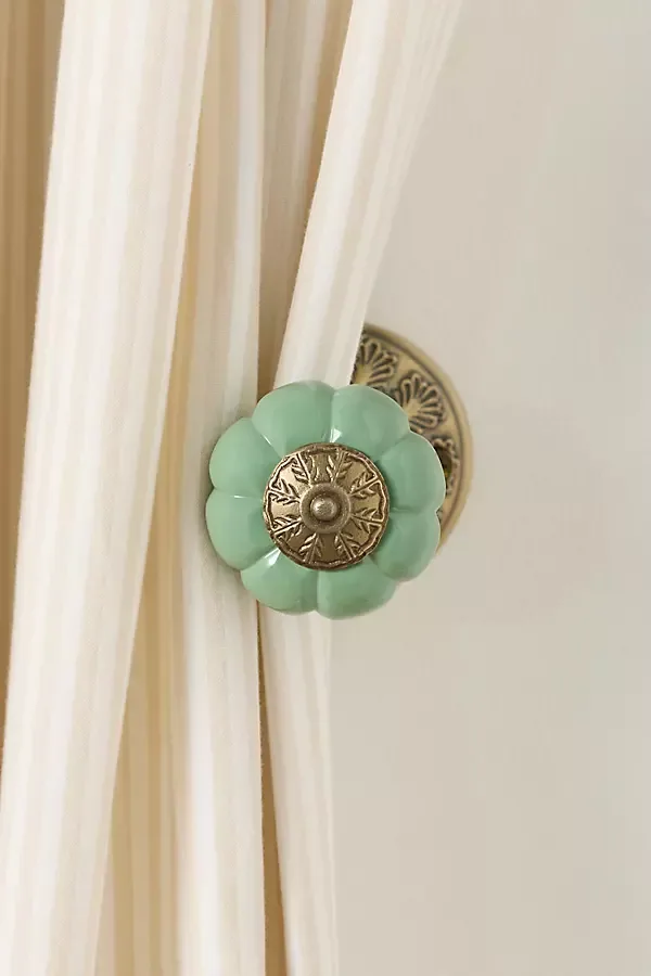 Eloise Brass Curtain Tieback by Anthropologie