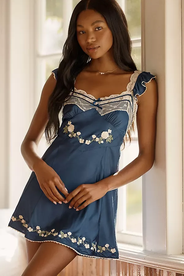 Fern Mini Slip Dress