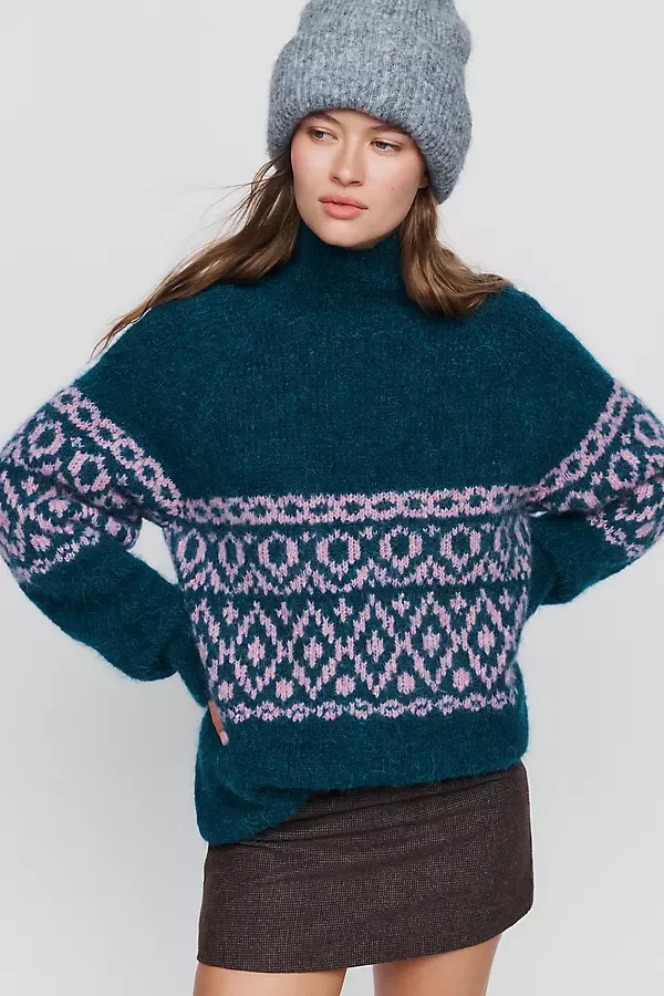 Cristine Alpaca Blend Fair Isle Sweater by Baum und Pferdgarten