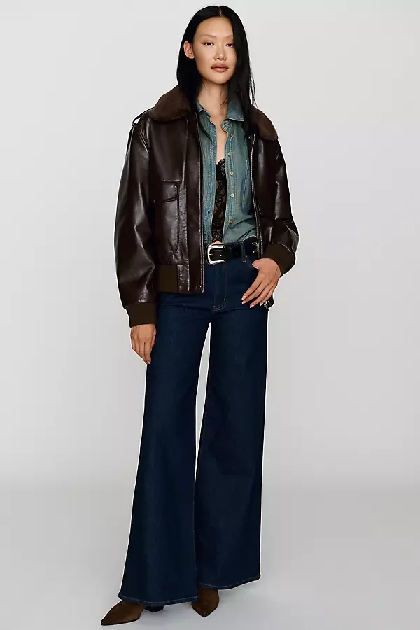 The Palace High-Rise Wide-Leg Jeans