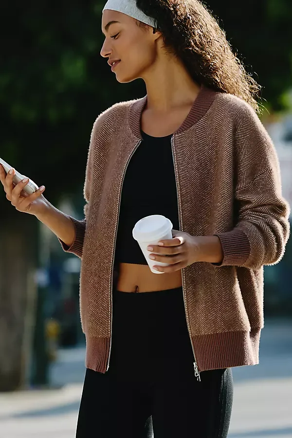 Zenia Zip-Up Sweater by Varley