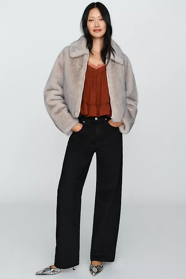 Low Curve High Rise Tapered Leg Jeans by AGOLDE