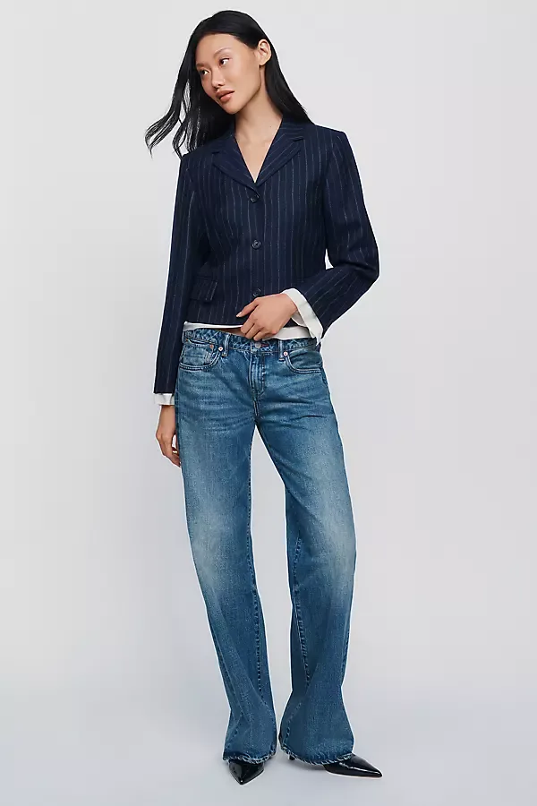 Audrey Mid Rise Flare Jeans by Denimist