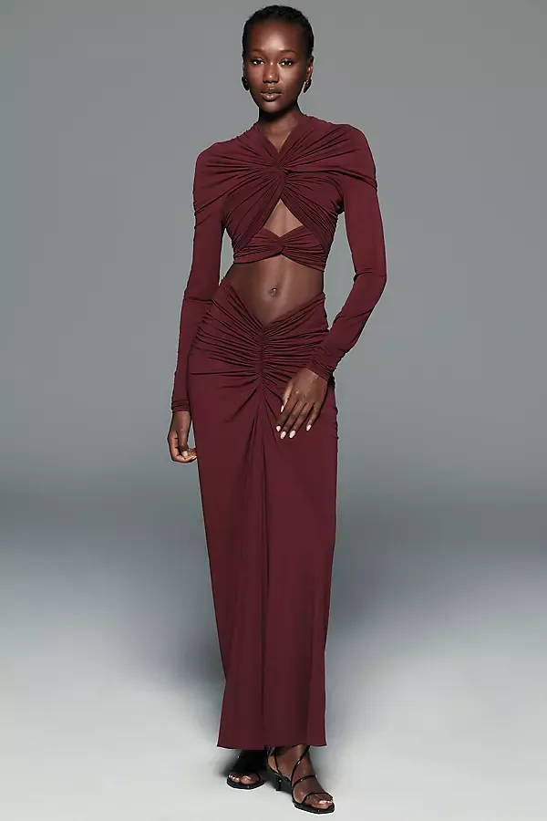 Brogan Maxi Skirt by Ronny Kobo
