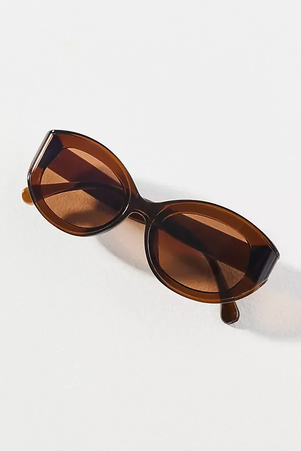 Chunky Oval Sunglasses by Sea