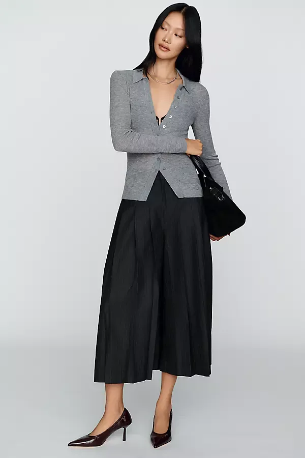 Winona Pleated Culottes Pants by Damson Madder