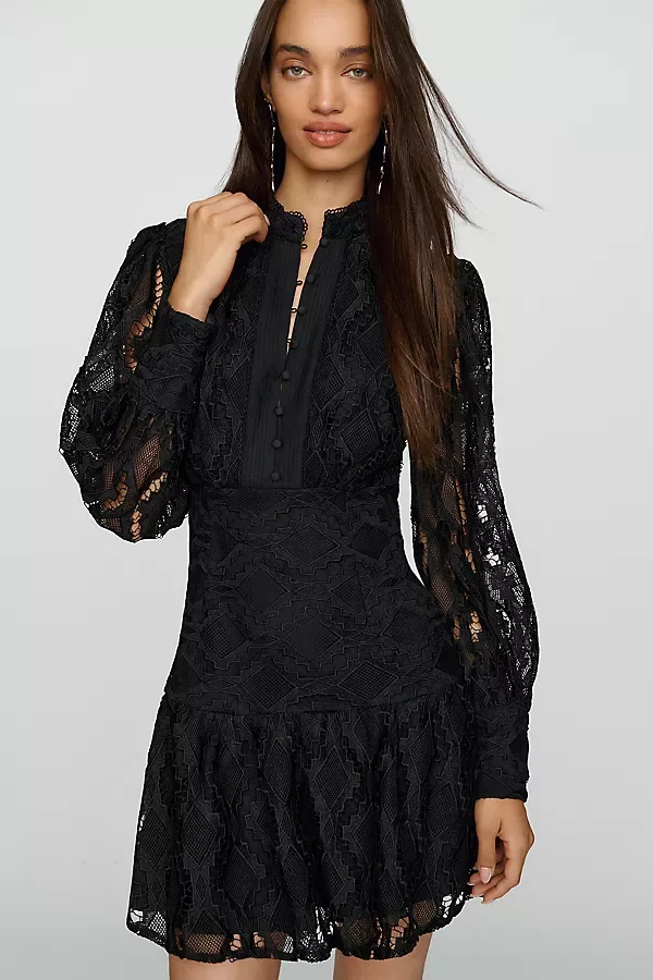 Remy Lace Mini Dress by Bardot