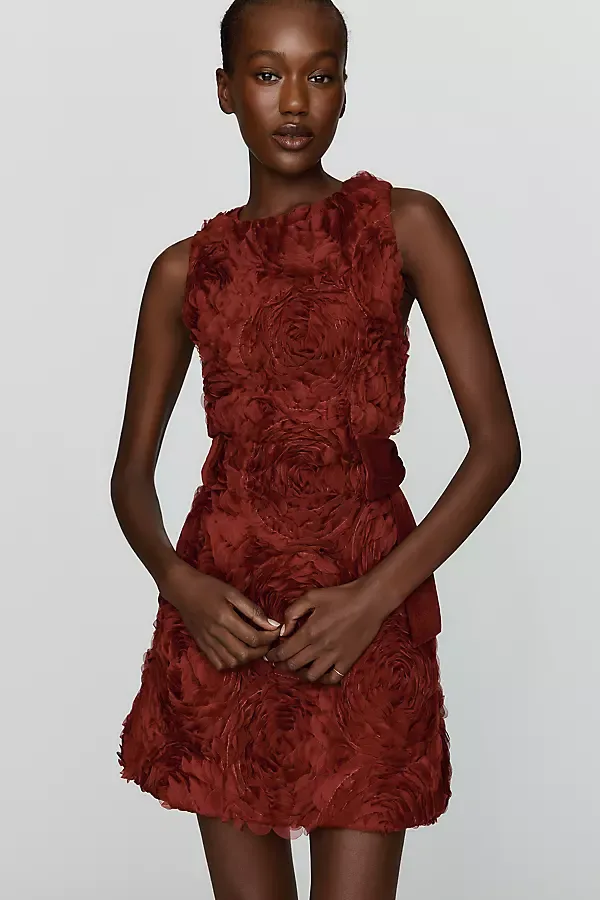Danielle Textured Mini Dress by Maude Club