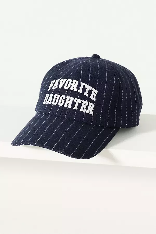 Cotton Striped Baseball Hat