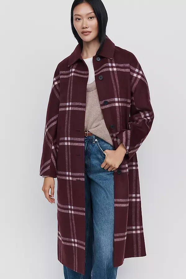 Opal Wool Blend Coat Jacket by ALIGNE