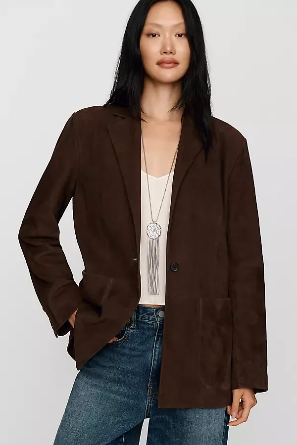 Suede Jacket by Pilcro