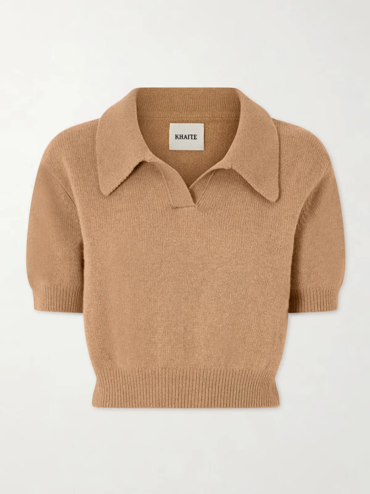 - Leni Cropped Wool And Cashmere-blend Sweater -