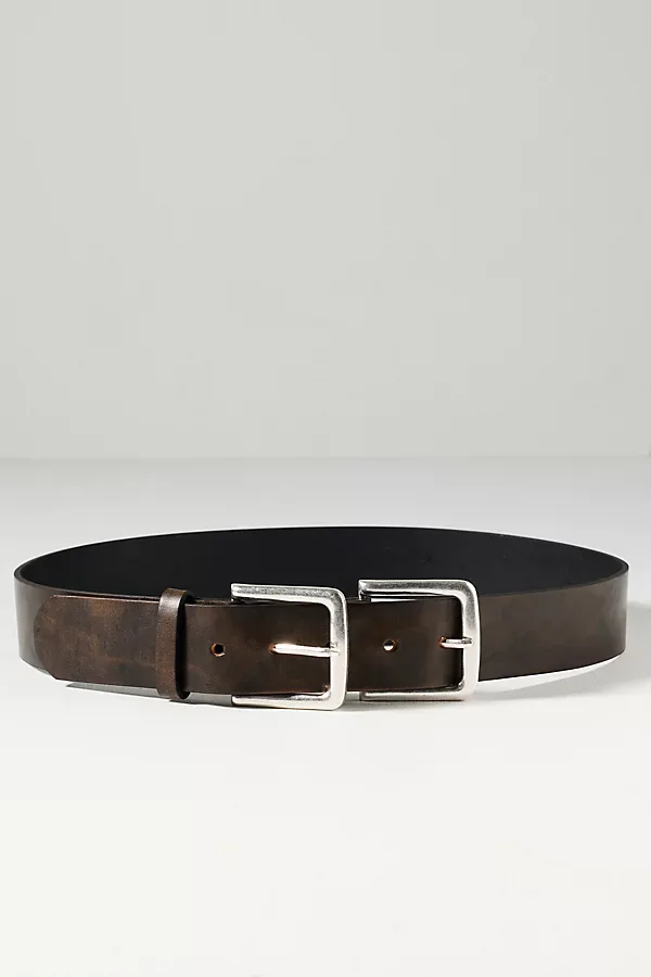 Western-Inspired Buckle Belt by Anthropologie