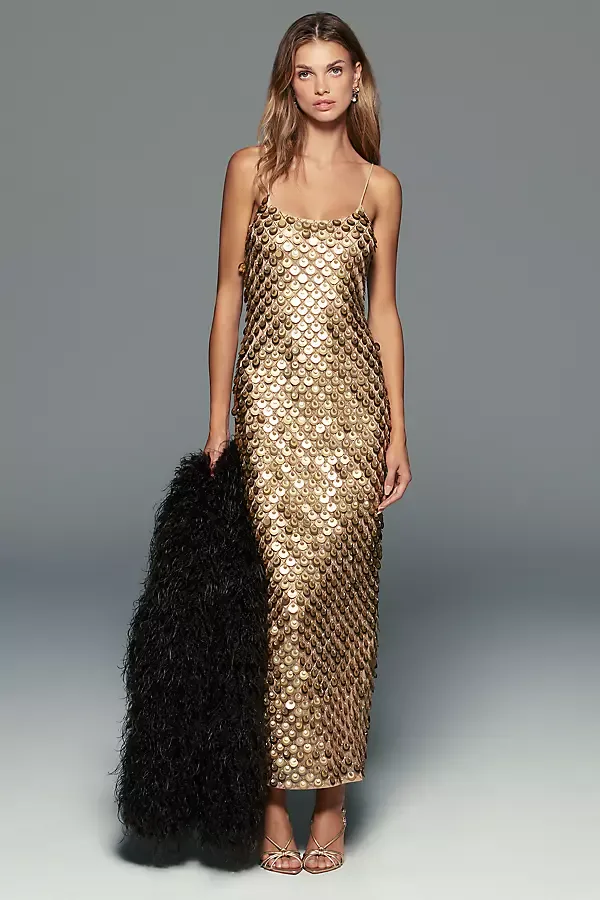 Sequin Midi Dress by M.A.C.