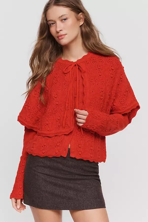 Capelet Cardigan