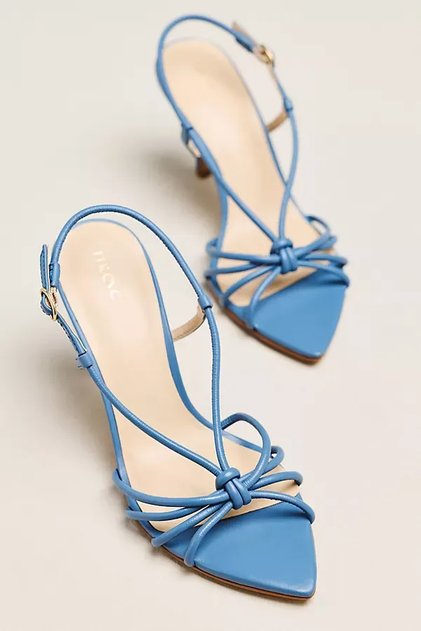 Aleah Strappy Pointed-Toe Heels by Maeve