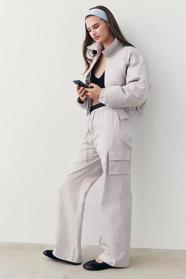 Astoria Wide-Leg Cargo Pants by Daily Practice