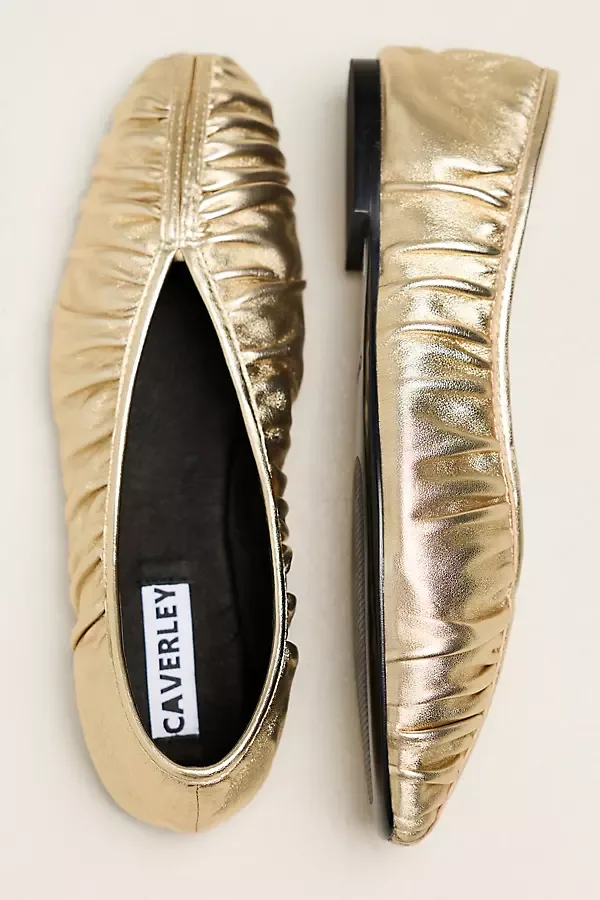Scrunch Ballet Flats by CAVERLEY