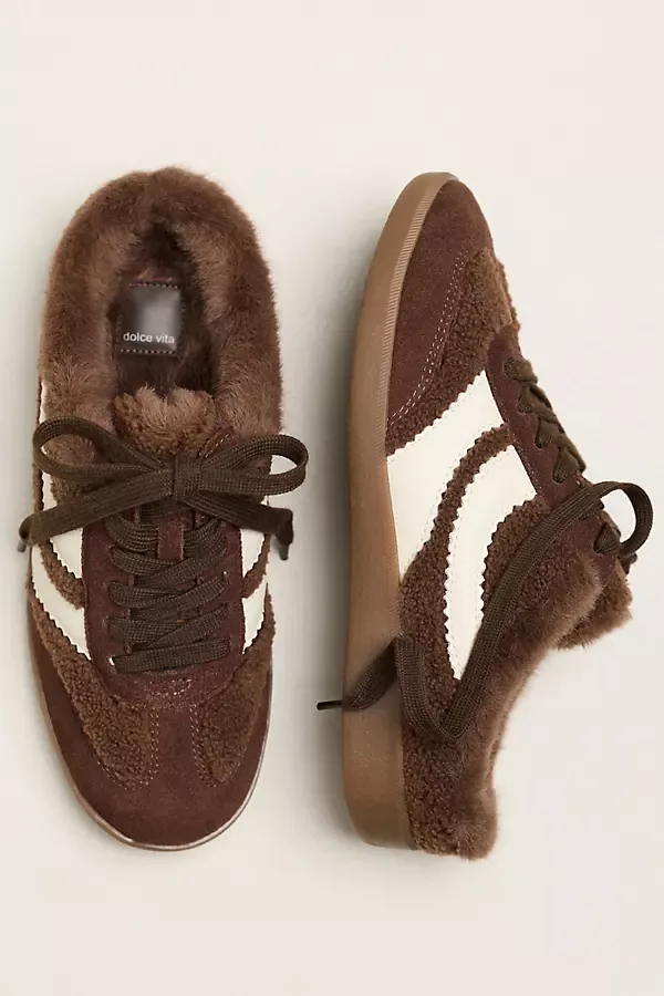 Merit Shearling Mule Sneakers by Dolce Vita