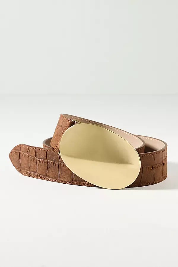 Myra Oval Buckle Belt by B-Low The Belt