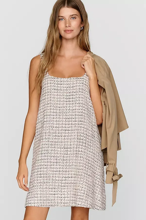 Keiko Tweed Mini Dress by Maeve