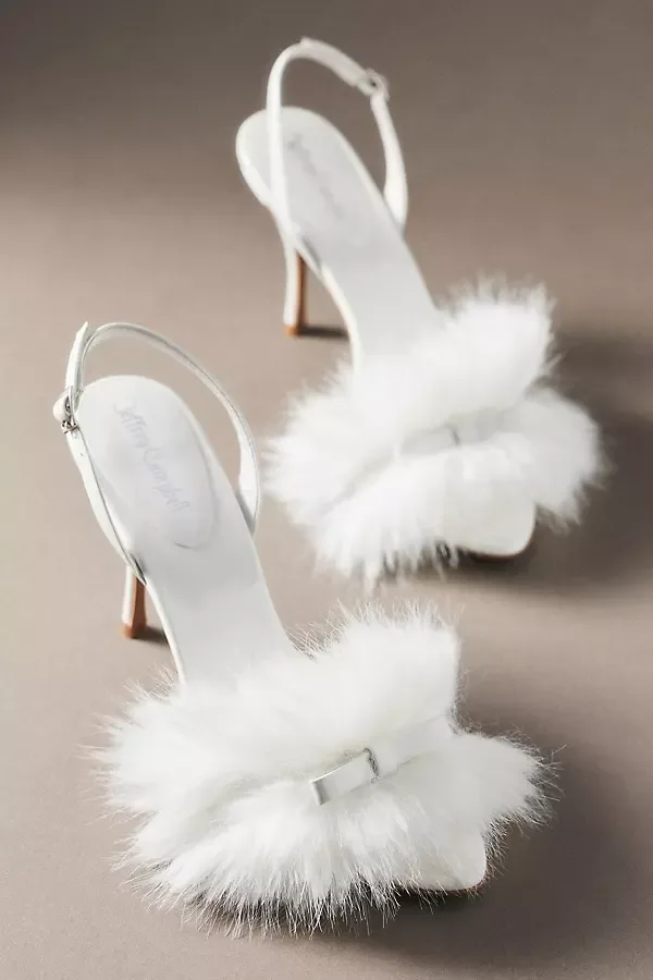 Price Faux Fur Stiletto Heels by Jeffrey Campbell