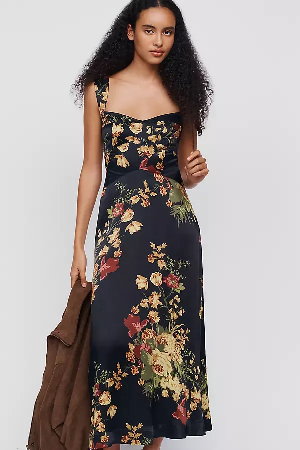 Jocelyn Sleeveless Slip Midi Dress
