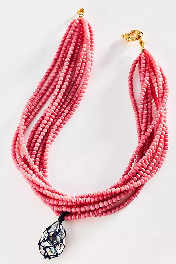 Beaded Necklace by Timeless Pearly