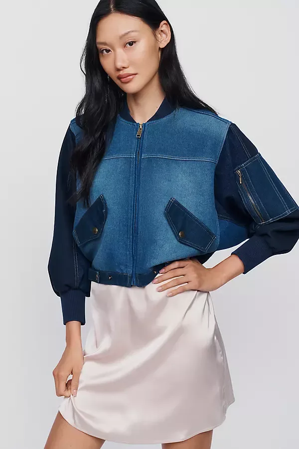 Denim Batwing Jacket by Pilcro