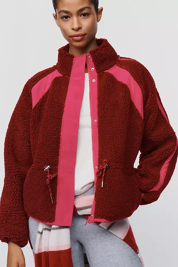 Snowdrift Sherpa Fleece Jacket by Daily Practice