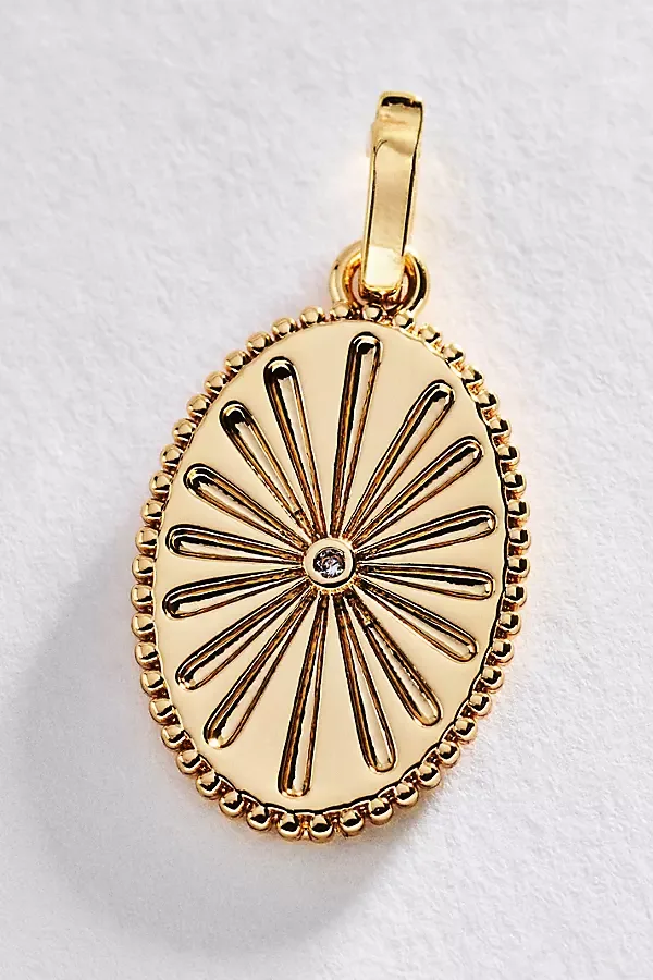 Oval Medallion Charm