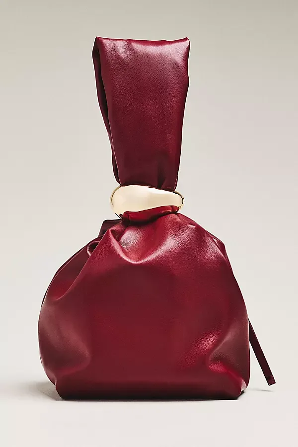 Knotted Slouchy Clutch by Maeve