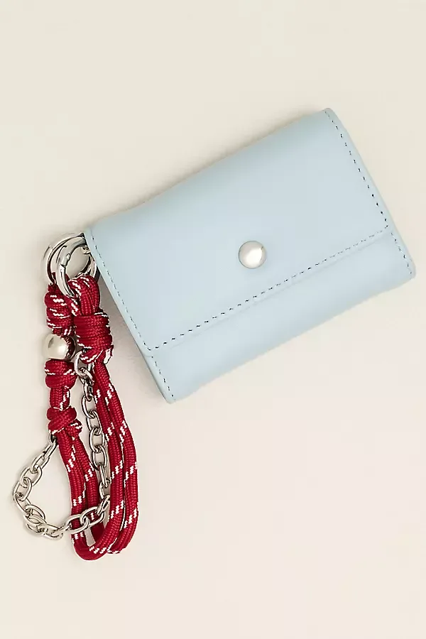 Leather Accordion Wristlet Wallet by Anthropologie
