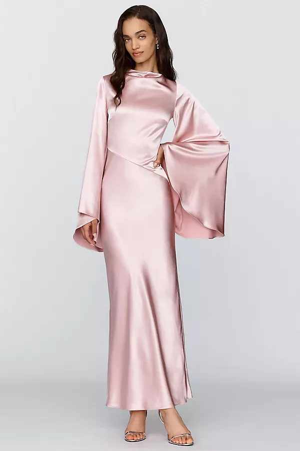Satin Maxi Dress