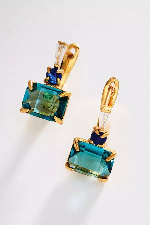 Colorful Lever Back Earrings