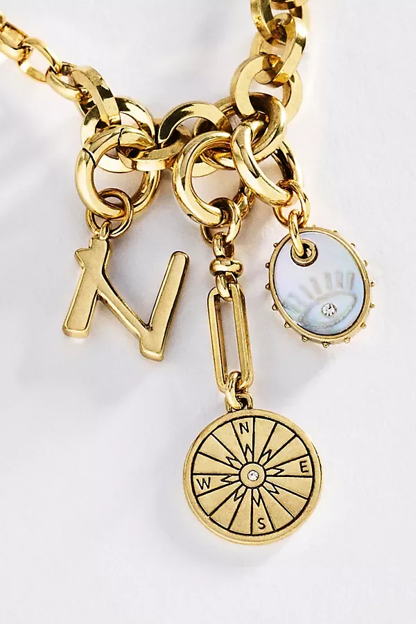 Initial Charm Necklace