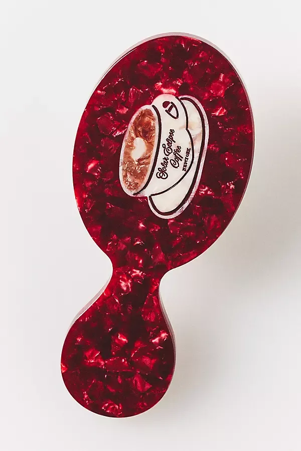 Handpainted Compact 2-1 Perfect Daily Brush by Solar Eclipse