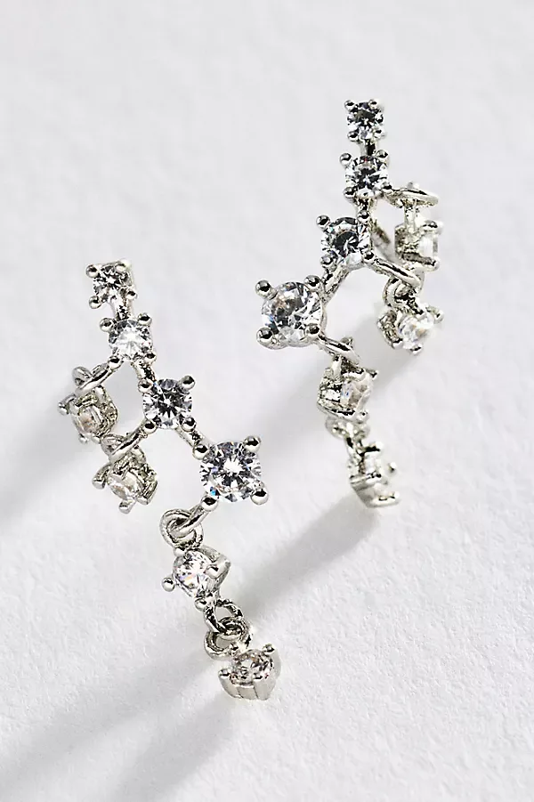 Encrusted Crawler Earrings by Anthropologie