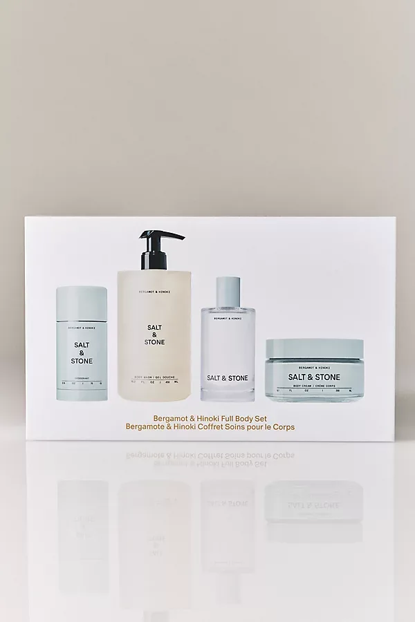 Full Body Set Bergamot & Hinoki by SALT & STONE
