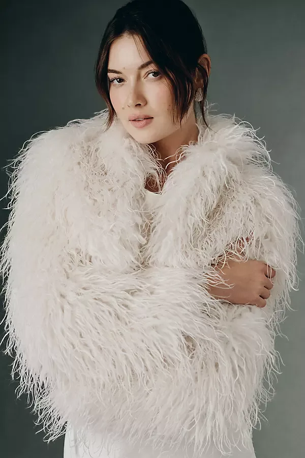 Liza Faux Fur Bolero