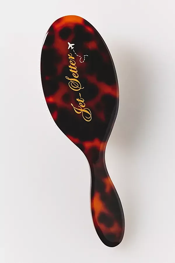 Handpainted Acetate Hair Brush by Solar Eclipse