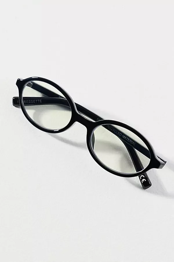 Bessette Slim Oval Readers by Reality Eyewear
