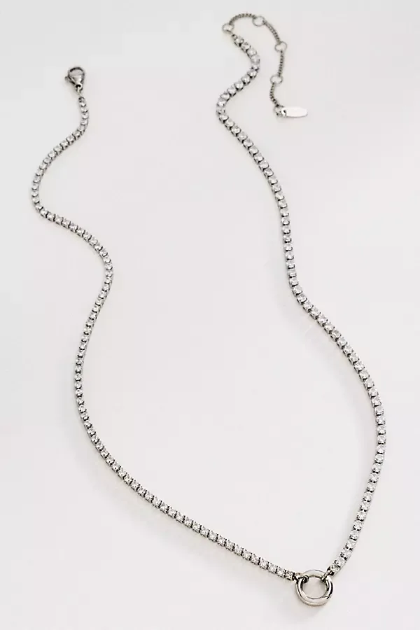 Clasp Ring Tennis Necklace by Anthropologie