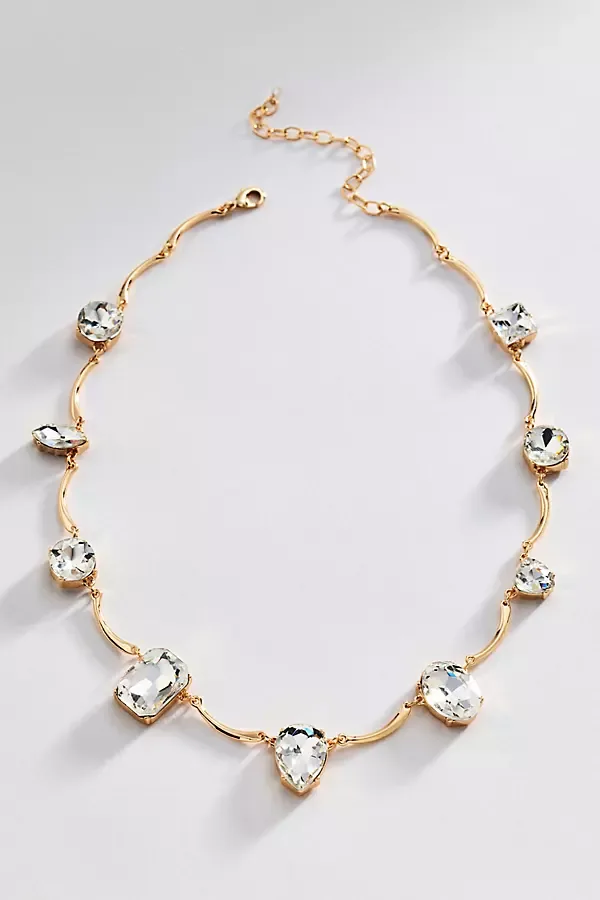Crystal Statement Necklace by Anthropologie