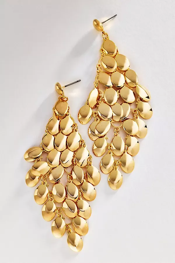 Chainmail Chandelier Earrings