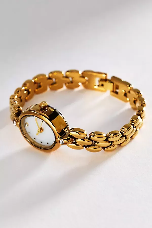Braided Metal Watch by Anthropologie